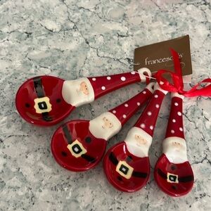 Santa measuring spoon set! Great Christmas gift idea!